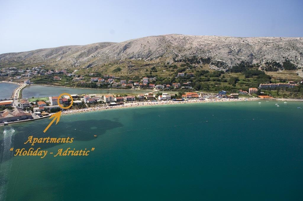 Studio Holiday Adriatic Pag Town Kamer foto